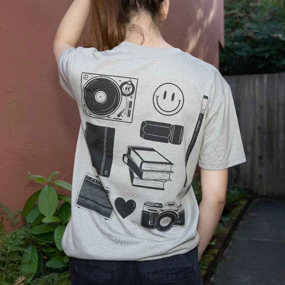 Blackwing Doodle Shirt - Grey - Image 4