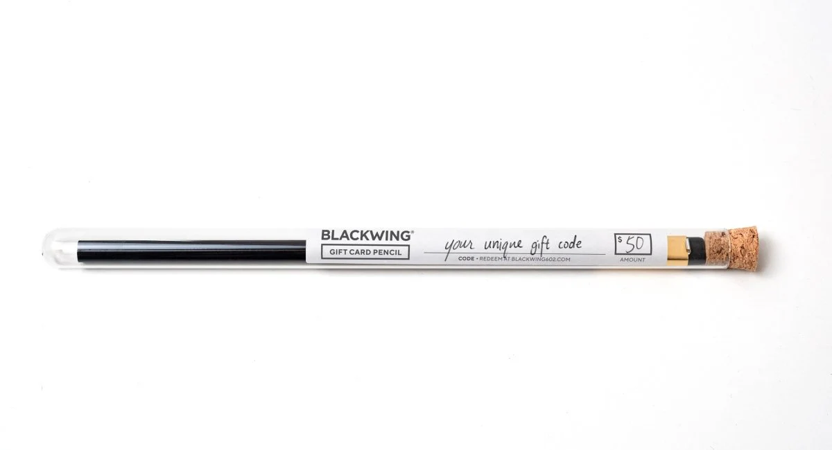 Blackwing Gift Card Pencil - Image 3