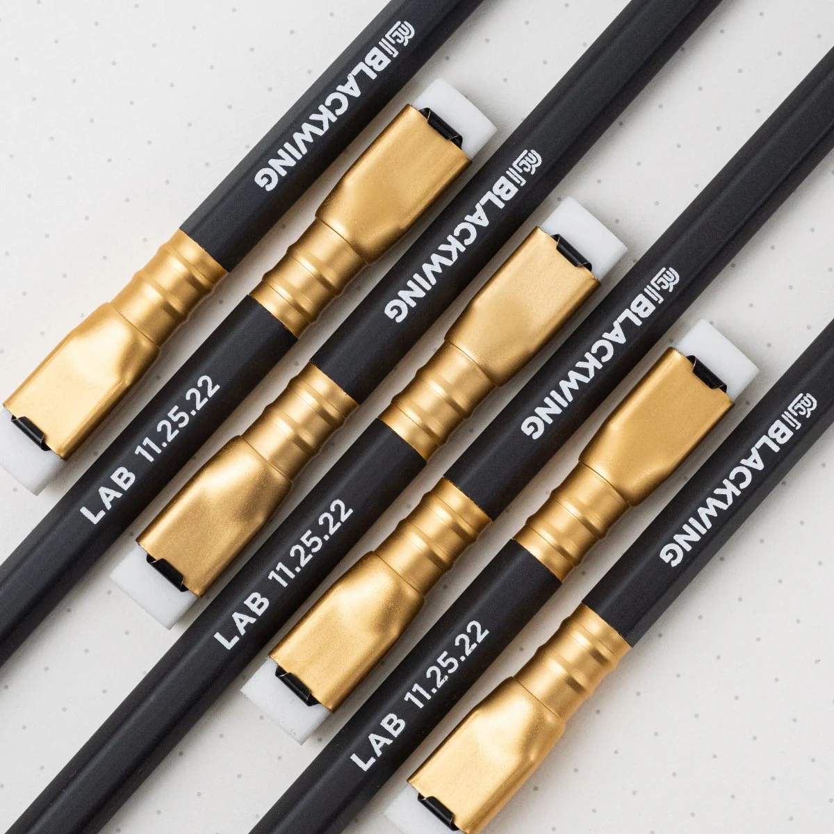 Blackwing Lab 11.25.22 - Set of 12 Pencils + Replacement Erasers - Image 5