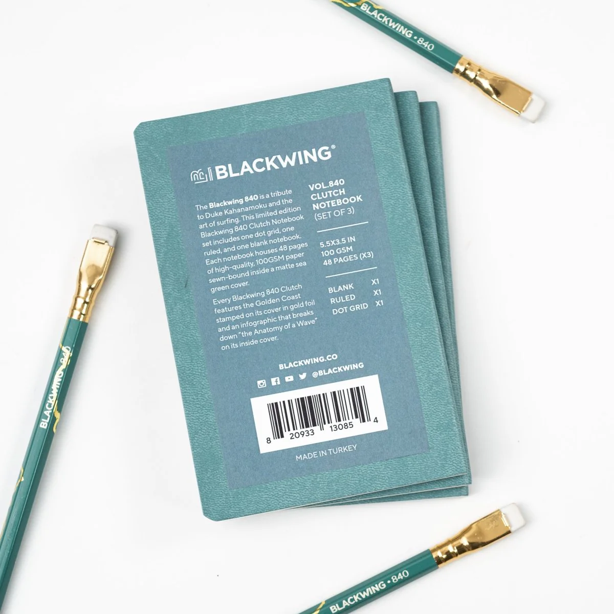 Blackwing Volume 840 Clutch Notebook (Set of 3) - Image 2