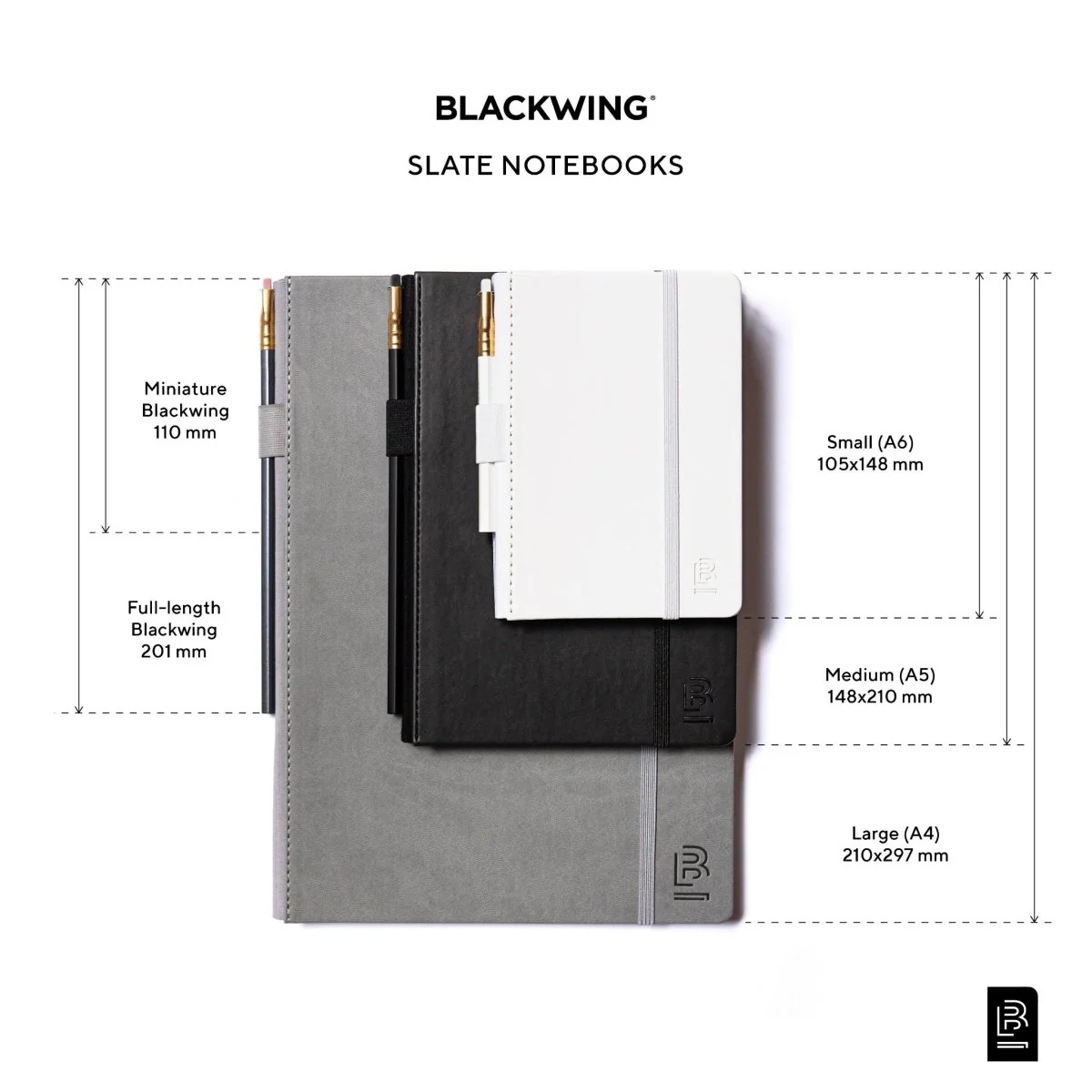 Large Blackwing Slate Notebook - Grey - Image 3